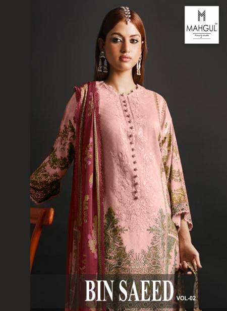 Binsaeed Vol 2 By Sharaddha Lawn Cotton Pakistani Suits Wholesalers In Delhi

